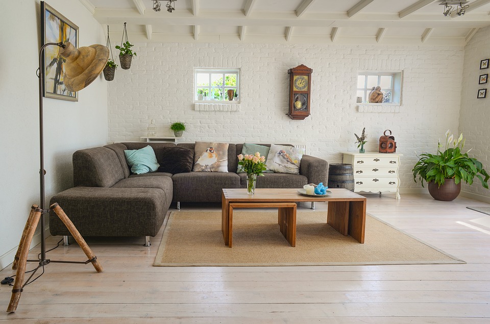 indretning, design, interiør, stue, sofabord